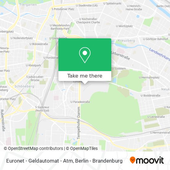 Euronet - Geldautomat - Atm map