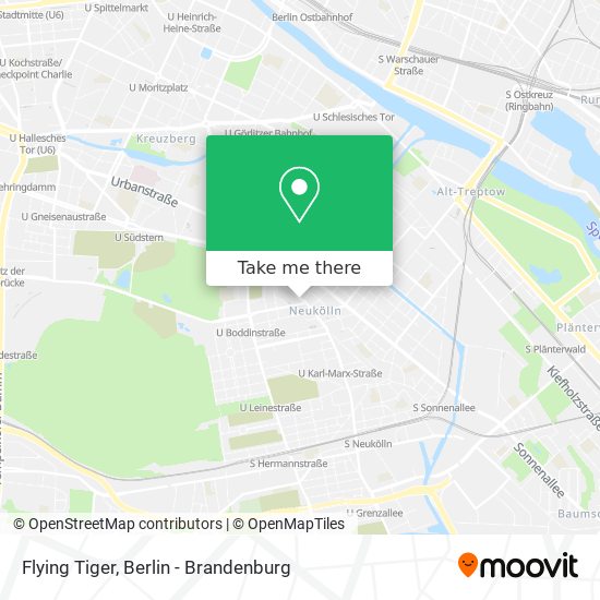 Flying Tiger map