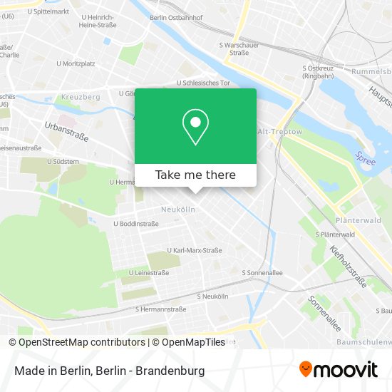 Карта Made in Berlin