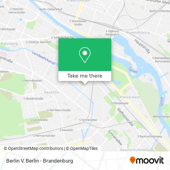 Berlin V map