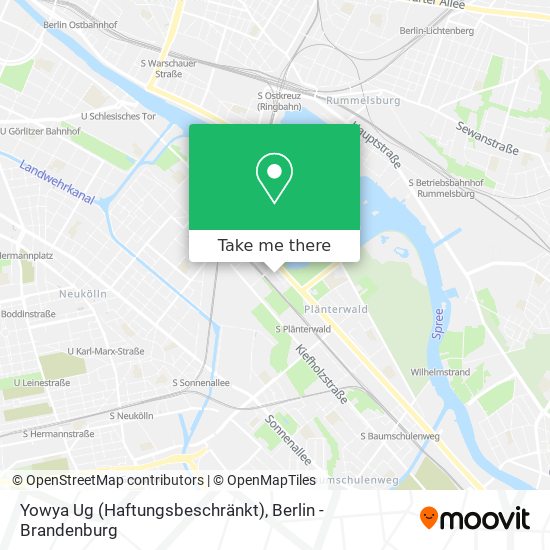 Yowya Ug (Haftungsbeschränkt) map