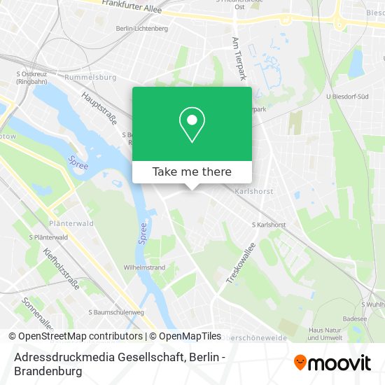 Adressdruckmedia Gesellschaft map