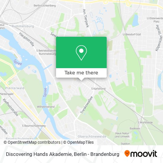 Карта Discovering Hands Akademie
