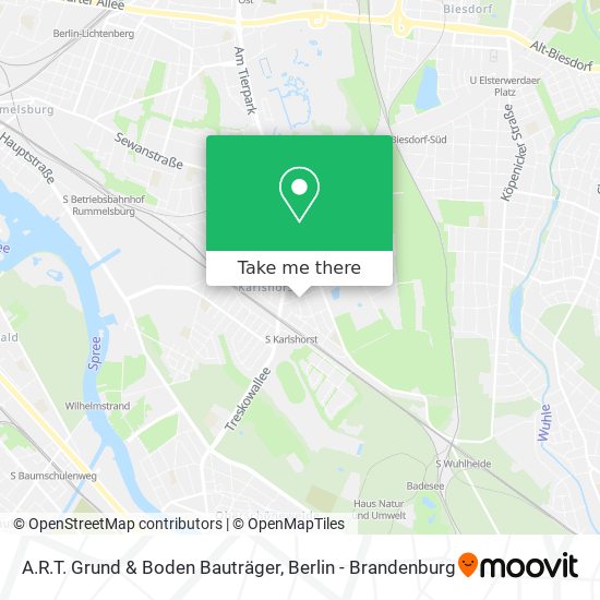 A.R.T. Grund & Boden Bauträger map