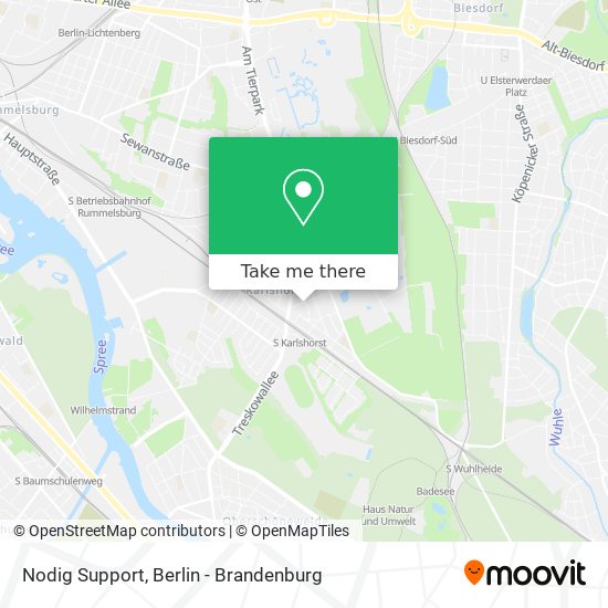 Nodig Support map
