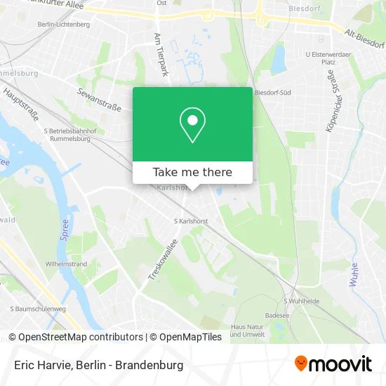 Карта Eric Harvie