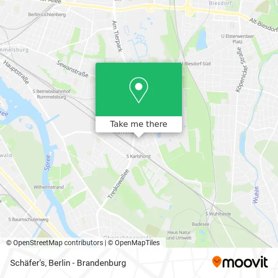 Карта Schäfer's