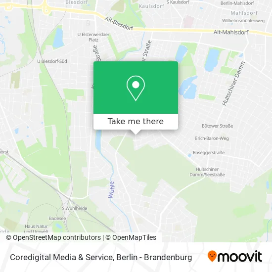 Карта Coredigital Media & Service
