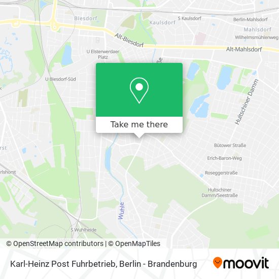 Карта Karl-Heinz Post Fuhrbetrieb
