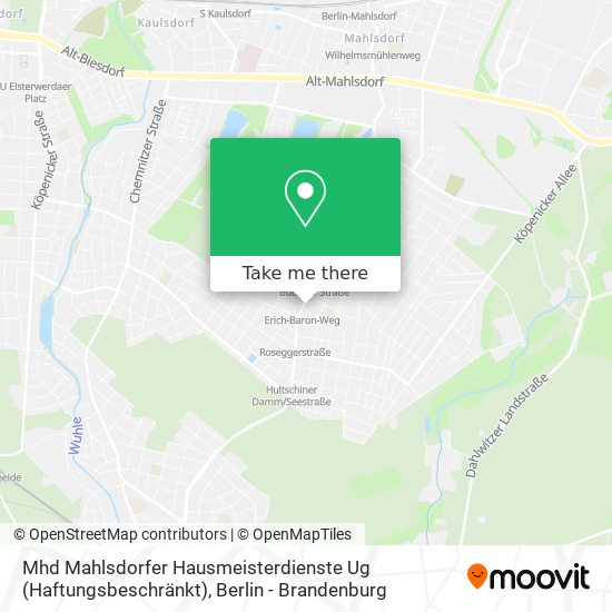 Mhd Mahlsdorfer Hausmeisterdienste Ug (Haftungsbeschränkt) map