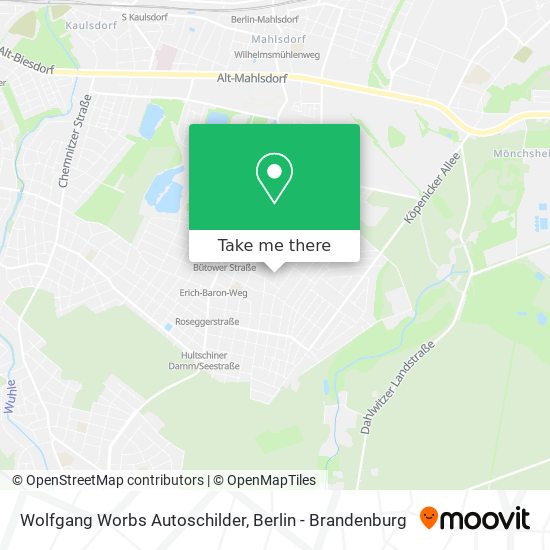 Wolfgang Worbs Autoschilder map