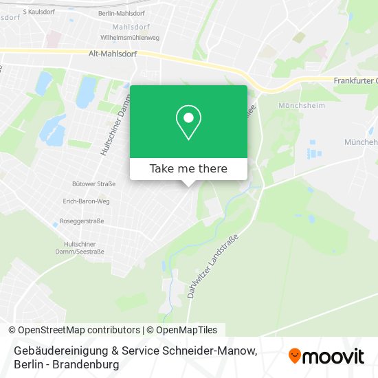 Карта Gebäudereinigung & Service Schneider-Manow