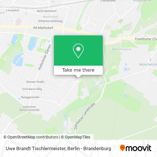 Uwe Brandt Tischlermeister map