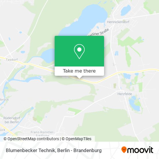 Карта Blumenbecker Technik