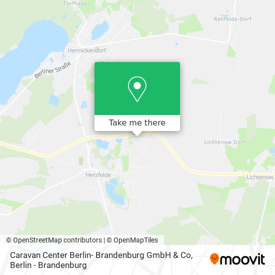 Caravan Center Berlin- Brandenburg GmbH & Co map