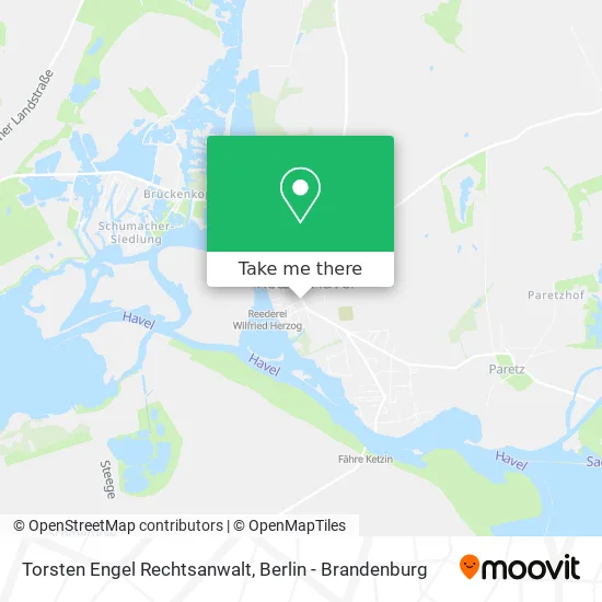 Карта Torsten Engel Rechtsanwalt