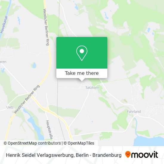 Henrik Seidel Verlagswerbung map