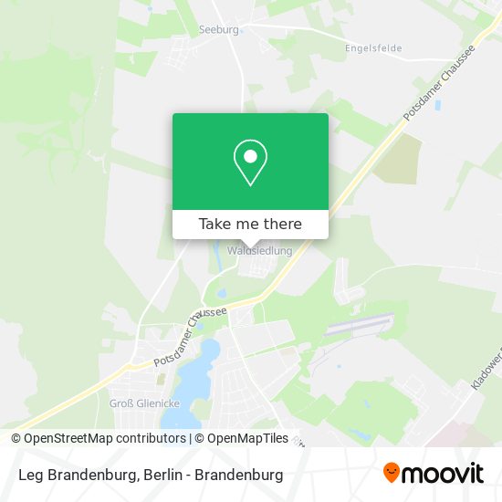 Leg Brandenburg map