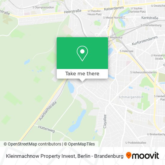 Kleinmachnow Property Invest map