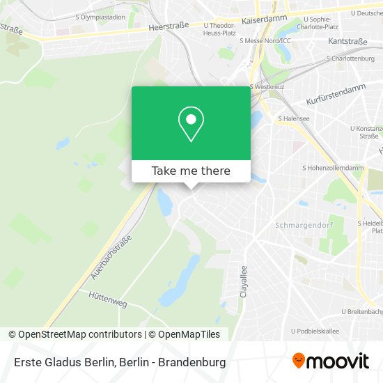 Карта Erste Gladus Berlin