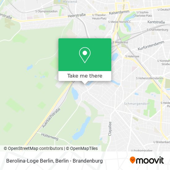 Berolina-Loge Berlin map