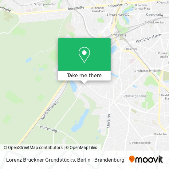 Lorenz Bruckner Grundstücks map