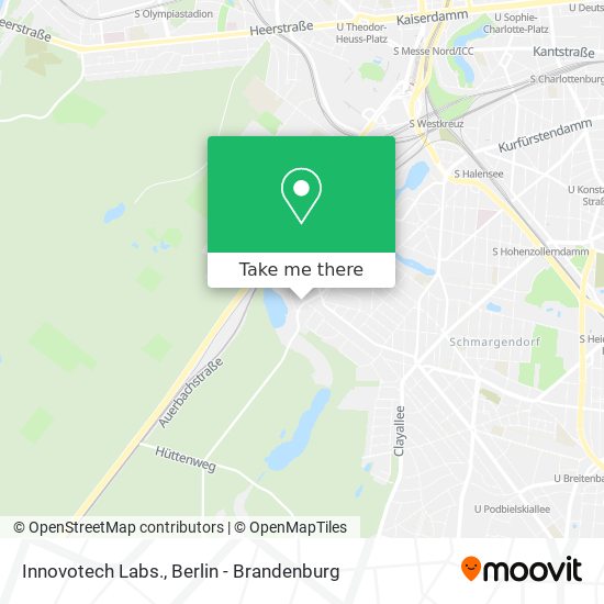 Innovotech Labs. map