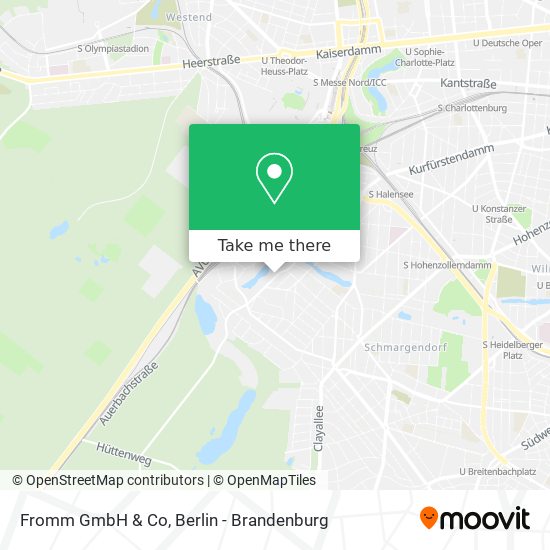 Fromm GmbH & Co map