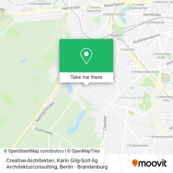 Карта Creative-Architekten, Karin Gilg-Soit-Ilg Architekturconsulting