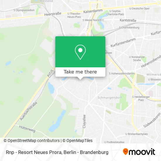 Карта Rnp - Resort Neues Prora