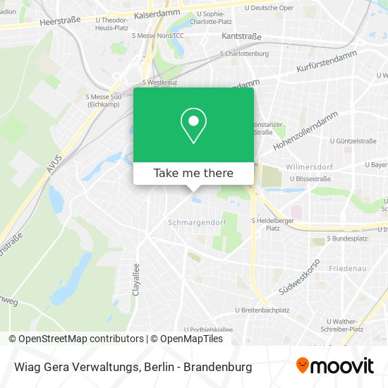 Wiag Gera Verwaltungs map