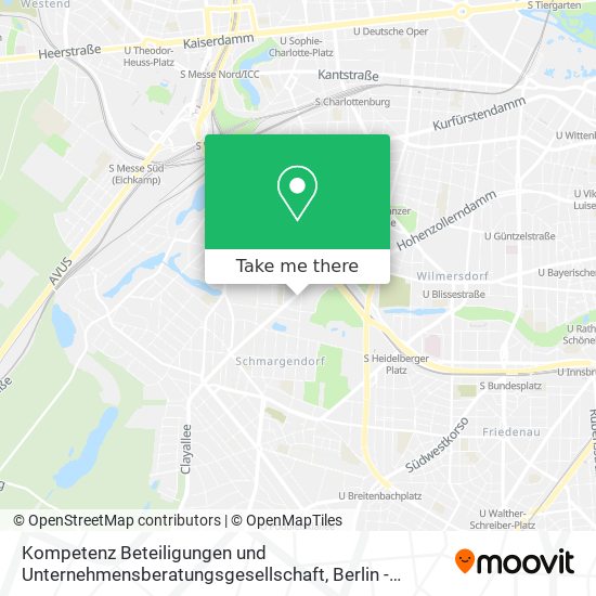 Kompetenz Beteiligungen und Unternehmensberatungsgesellschaft map