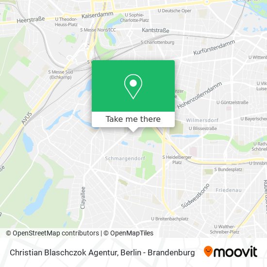 Christian Blaschczok Agentur map