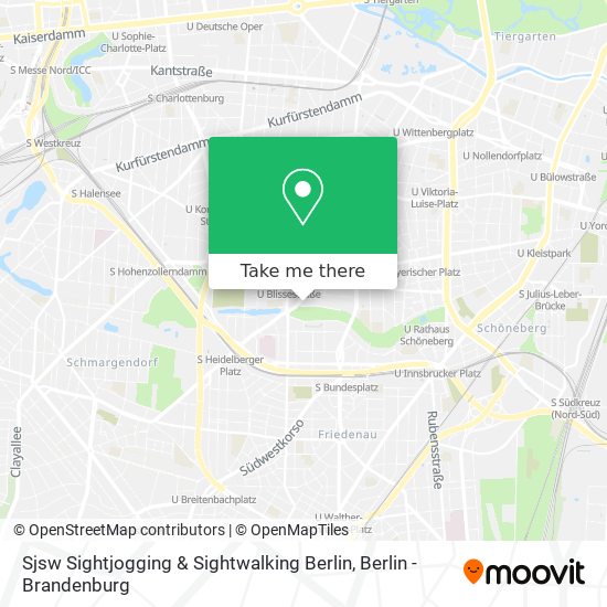 Sjsw Sightjogging & Sightwalking Berlin map