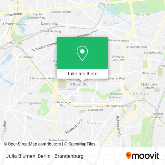 Карта Julia Blumen