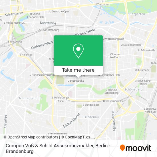 Compac Voß & Schild Assekuranzmakler map