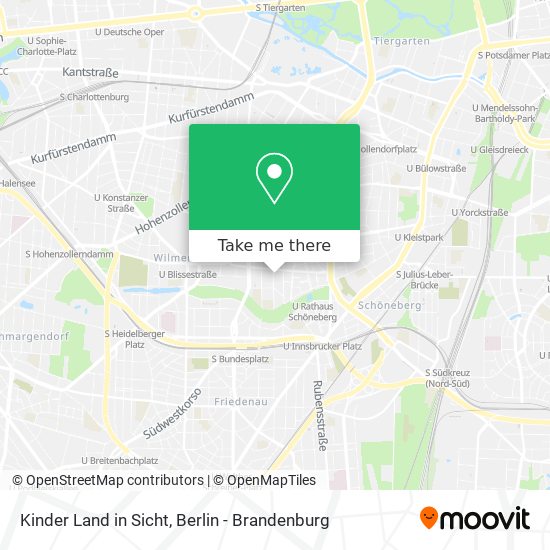 Kinder Land in Sicht map