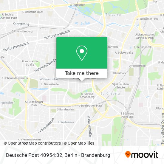 Deutsche Post 40954:32 map