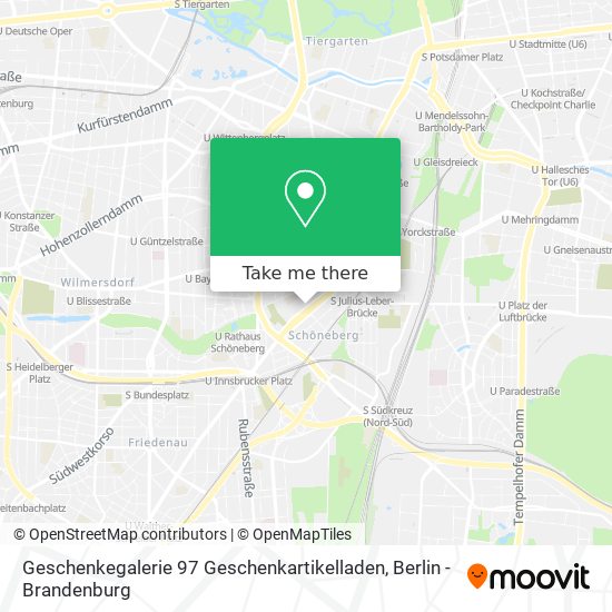 Geschenkegalerie 97 Geschenkartikelladen map