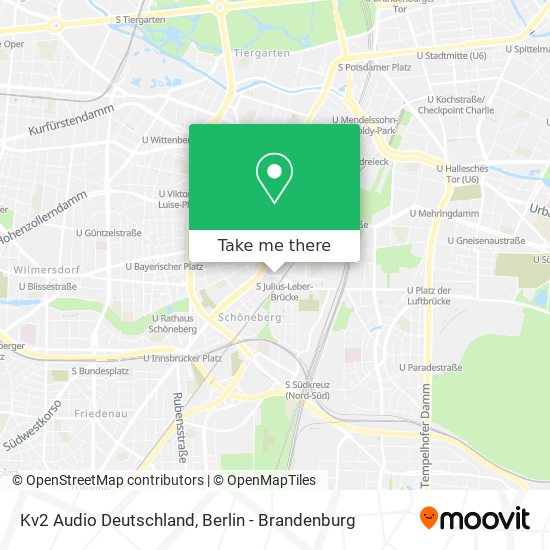 Kv2 Audio Deutschland map