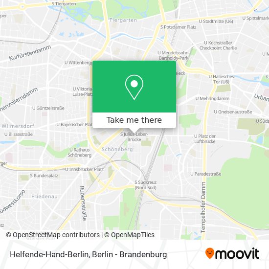 Карта Helfende-Hand-Berlin