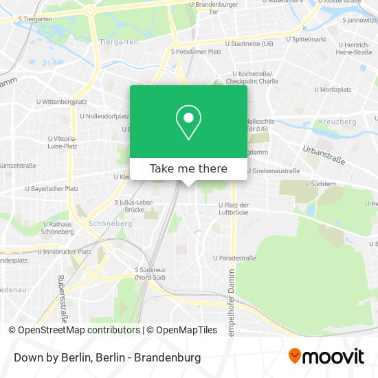 Down by Berlin map