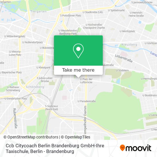 Ccb Citycoach Berlin Brandenburg GmbH-Ihre Taxischule map