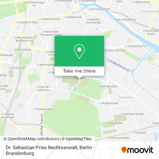 Dr. Sebastian Pries Rechtsanwalt map