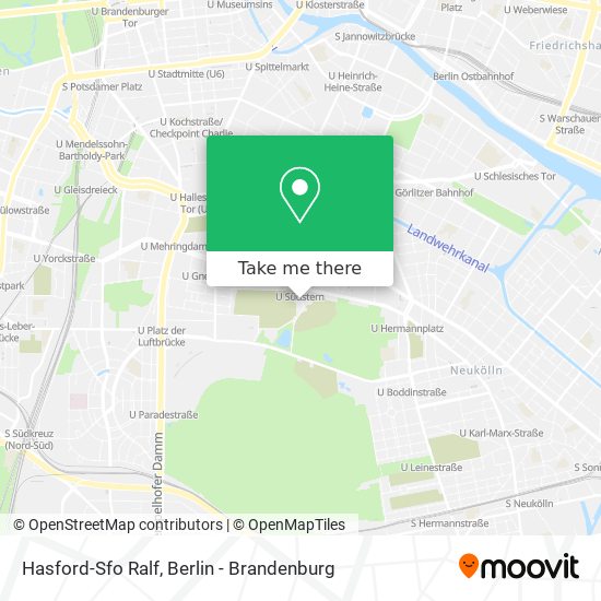 Hasford-Sfo Ralf map