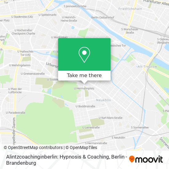 Карта Alintzcoachinginberlin: Hypnosis & Coaching