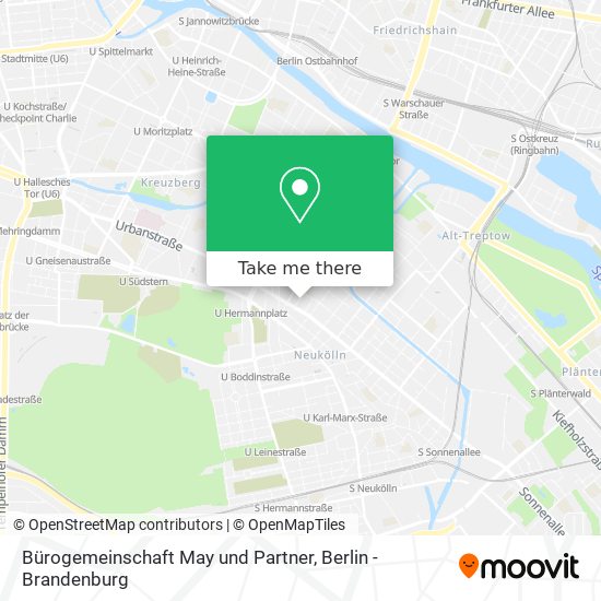 Bürogemeinschaft May und Partner map