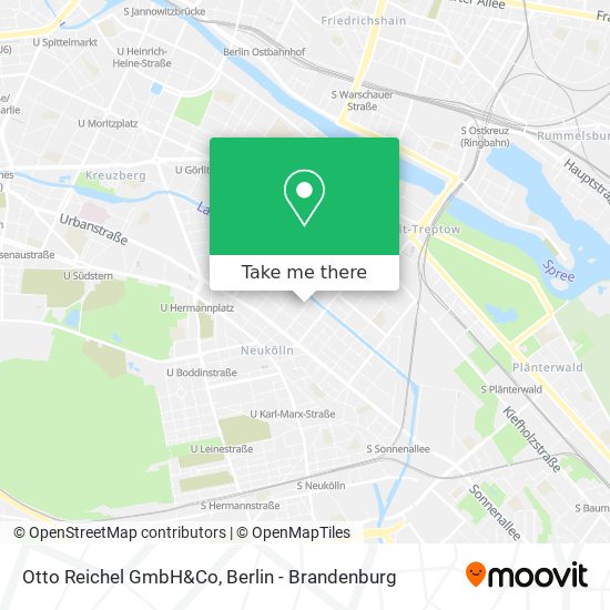 Otto Reichel GmbH&Co map