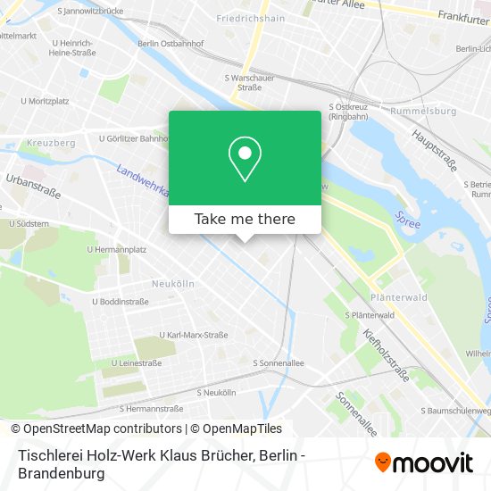 Tischlerei Holz-Werk Klaus Brücher map
