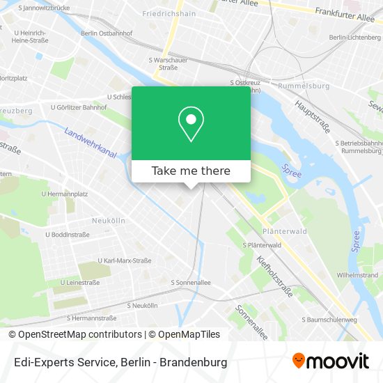 Edi-Experts Service map